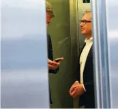  ?? Fotos (3): Omer Messinger, afp ?? CSU Generalsek­retär Markus Blume (verdeckt) und Landes  gruppen Chef Alexander Dobrindt.