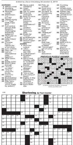 UNIVERSAL CROSSWORD - PressReader