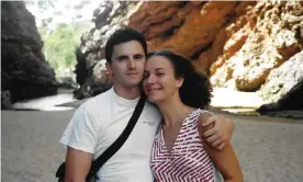  ??  ?? Valentino and Carly Giannoni in Alice Springs in 2002. Photograph: Valentino and Carly Giannoni