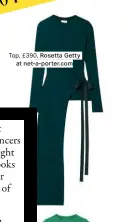 ??  ?? Top, £390, Rosetta Getty at net-a-porter.com