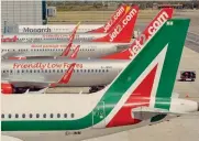  ?? ANSA ?? Il riassetto di Alitalia. Via alle trattative di Fs con Delta e easyJet