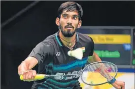  ?? AFP ?? Kidambi Srikanth won backtoback titles in Indonesia and Australia.