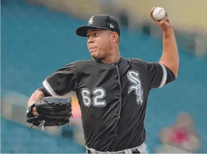  ?? | GETTY IMAGES ?? Jose Quintana allowed five hits and no walks and struck out nine in 6‰ scoreless innings Thursday against the Twins.