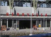  ?? KARL MONDON — BAY AREA NEWS GROUP ARCHIVES ?? Work continues on the Berryessa BART station in 2018 in San Jose.