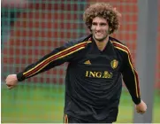  ?? Picture: EPA-EFE/PETER POWELL ?? MAROUANE FELLAINI: A fighter and survivor, according to coach Martinez.