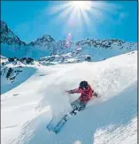  ?? BAQUEIRA ?? La nieve sigue haciendo las delicias