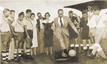  ??  ?? de Futbol de Celaya, sede de Primera División a mediados del siglo XX./ Archivo.
