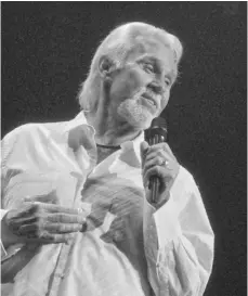  ?? FOTO: BRENT PERNIAC/IMAGO-IMAGES ?? Kenny Rogers (1938 - 2020).