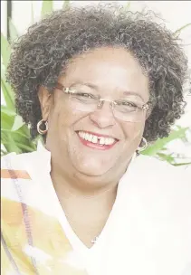  ?? ?? Barbados Prime Minister Mia Mottley