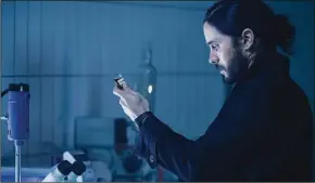  ?? Jay Maidment / Associated Press ?? Jared Leto in a scene from “Morbius,” the latest MCU hero from Marvel features.