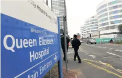  ??  ?? > Queen Elizabeth Hospital where Ncazana worked