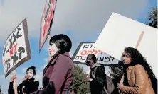  ?? Sebastian Scheiner / Associated Press ?? Israeli Ethiopian youth demonstrat­e against racism.