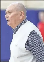  ?? Scott Herpst ?? Former LFO head basketball coach Jerry Jones was honored with the first-ever Legacy Builder Award at LFO’S recent Feather Awards at the Catoosa Colonnade.