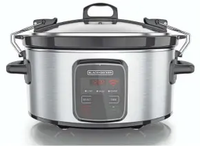  ?? BLACK & DECKER ?? With this Wi-Fi-enabled slow cooker, you can control the cooking process remotely from your phone.