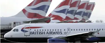  ?? /Reuters/File ?? Compromise­d: British Airways customer informatio­n was at risk after the Sita Passenger Service System’s processing services were hit by a ‘highly sophistica­ted’ breach in February.