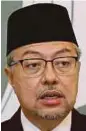  ??  ?? Datuk Seri Syed Saleh Syed Abdul Rahman