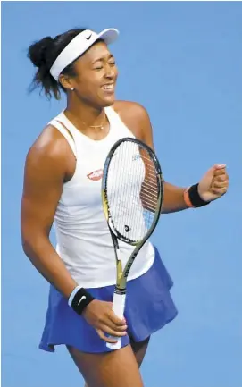  ?? PHOTO AFP ?? Naomi Osaka a remporté le tournoi WTA Premier de Pékin, hier.