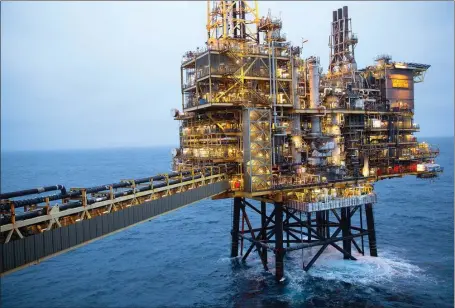  ?? Picture: Shell ?? Shell operates the Shearwater platform 140 miles east of Aberdeen