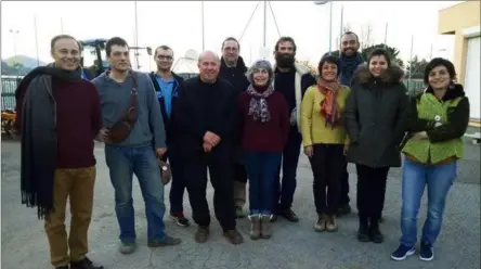  ?? (Photo DR) ?? Photo de groupe prise lors de l’assemblée générale constituti­ve de l’associatio­n fin janvier.