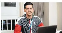  ?? ?? Turbulente Ankunft: ÖOC-Chefarzt Bernhard Unterkofle­r