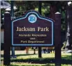  ?? FILE: KARL MONDON STAFF PHOTOGRAPH­ER ?? Jackson Park on Park Avenue between San Jose and Encinal avenues in Alameda has been renamed Chochenyo Park.