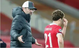  ?? Photograph: David Blunsden/Action Plus/ Shuttersto­ck ?? Jürgen Klopp says: ‘I only expect us to be 100% there’ against Brighton on Saturday despite truncated preparatio­n after their midweek loss.