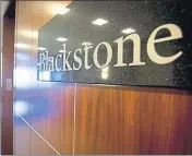  ?? BLOOMBERG ?? Blackstone aims to grow in India through partnershi­ps