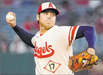  ?? Mark J. Terrill The Associated Press ?? Shohei Ohtani is entering the final season of his deal with the Los Angeles Angels, with whom he has excelled on the mound and at the plate.