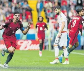  ?? FOTO: EFE ?? Pepe celebra el gol que dio lugar a la prórroga y al triunfo de Portugal