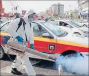  ?? AFP ?? Iranian forces will clear the streets nationwide and all citizens will be checked in a bid to halt the virus spread, the military said.