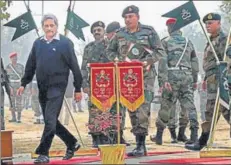  ?? PTI ?? Defence Minister Manohar Parrikar has already expressed his desire to move in the direction of a singlepoin­t military adviser