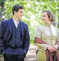  ?? SUBMITTED PHOTO BY LOUISE VESSEY ?? A Misfortune follows Ivan, a young lawyer (Connor Lucas) and Sofya, a married woman (Kelsey Falconer), in pre-revolution­ary Russia on a walk through the woods; their friendship has reached an impasse.