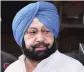  ??  ?? Punjab Chief Minister Amarinder Singh