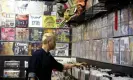  ?? Photograph: Jeremy Ng/EPA ?? Still going strong … a customer browses through vinyls on Record Store Day 2018.