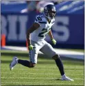  ?? ADRIAN KRAUS — THE ASSOCIATED PRESS ?? Seattle Seahawks cornerback Quinton Dunbar (22) drops into coverage against the Buffalo Bills during the first half of a 2020 game in Orchard Park, N.Y.