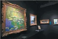  ?? PROVIDED TO CHINA DAILY ?? Several works by Monet are on display at the Guardian Fine Art Asia.