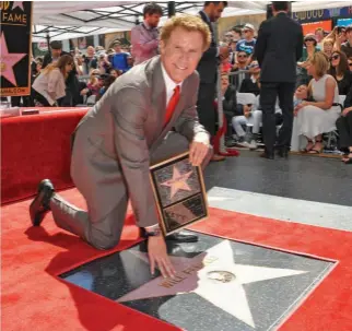  ??  ?? 2-Will Ferrell 2015’ten bu yana Hollywood Şöhretler Kaldırımı’nda yıldız sahibi.
Since 2015, Will Ferrell has owned a star on the Hollywood Walk of Fame.