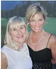  ??  ?? Heather Buckley and Catherine Konantz chaired a Lions Gate Hospital Foundation gala that netted $1.3 million for youth mental health.