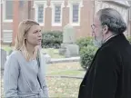  ?? ANTONY PLATT SHOWTIME ?? Claire Danes as Carrie Mathison and Mandy Patinkin as Saul Berenson in "Homeland."