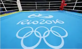  ?? Photograph: Dean Mouhtaropo­ulos/Getty Images ?? The boxing ring at the Rio Olympics saw some controvers­ial bouts which are under investigat­ion.