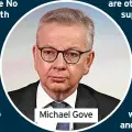  ?? ?? Michael Gove