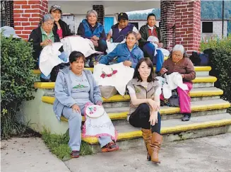  ??  ?? Ana Gabriela Rincón Rubio busca ayudar a mujeres de entornos rurales.