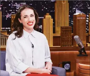  ?? Andrew Lipovsky/NBCU Photo Bank/NBCUnivers­al via Getty Images ?? Miranda Sings will perform at College Street Music Hall in New Haven Aug. 19 at 7:30 p.m.