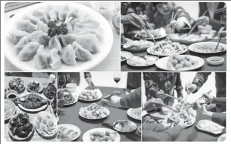  ?? ?? Chinese lunar new year feast (Photo from chinahighl­ights.com)