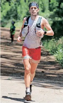  ?? | Stephen Granger ?? ULTRA-TRAIL athlete Ryan Sandes and his friend traversed Lesotho on foot over a period of 16 days, six hours and 56 minutes.