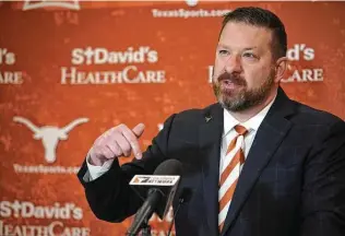  ?? Courtesy photo ?? Chris Beard, a 1995 graduate of Texas, returns to the Longhorns after leading Texas Tech to two Elite Eights and a national runner-up finish in 2019. He’s 252-103 in 11 seasons as a head coach.