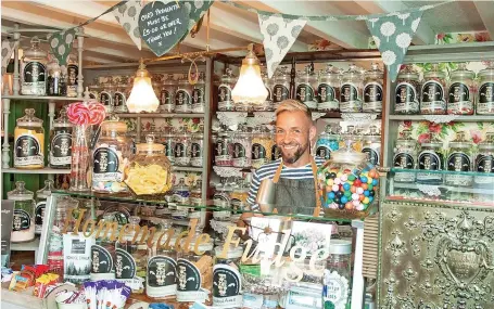  ?? ?? The Edward & Vintage sweet shop has closed its doors for good