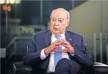  ?? ?? Pinto da Costa recordou os títulos conquistad­os neste mandato