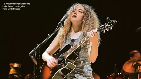  ??  ?? Tal Wilkenfeld­ová na koncertě loni v říjnu v Los Angeles. Foto: Getty Images