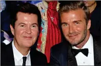  ??  ?? ‘MONEY WRANGLE’: Simon Fuller and David Beckham